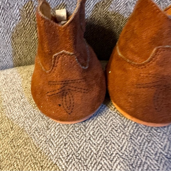 Build-A-Bear Workshop Cowboy Boots Stitched Brown Slip On Woody Western BABW - Picture 3 of 8